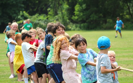 Camp Arrowhead Tug of War