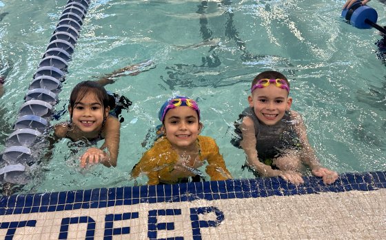 Kids Swimming for Splash Week