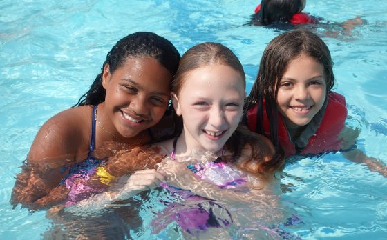 Day Camp Swimming at Bay View