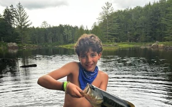 Fishing at Camp Gorham