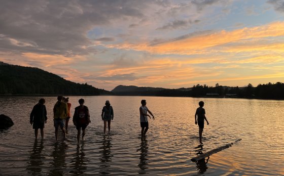 Camp Gorham Sunset