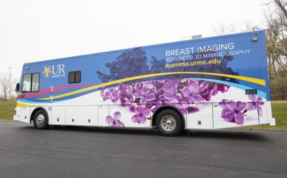 UR Medicine's Mobile Mammography Van.