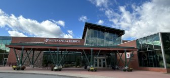 picture of exterior of Hutch Family YMCA