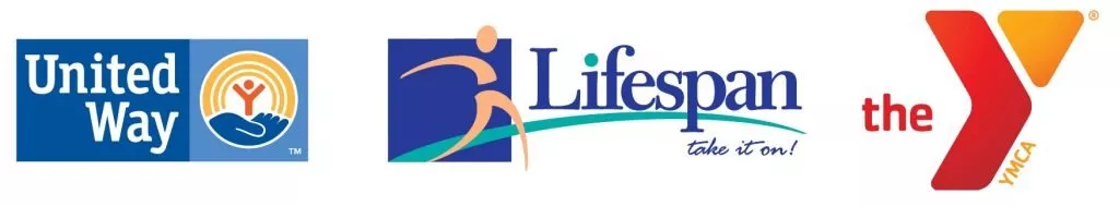 United Way, Lifespan, YMCA Logo