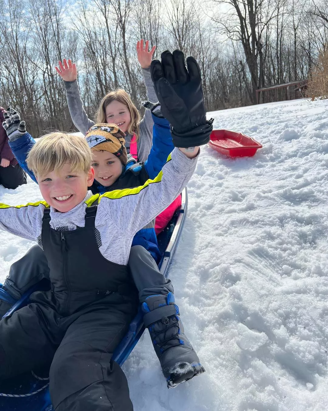 Sledding & Snowmen