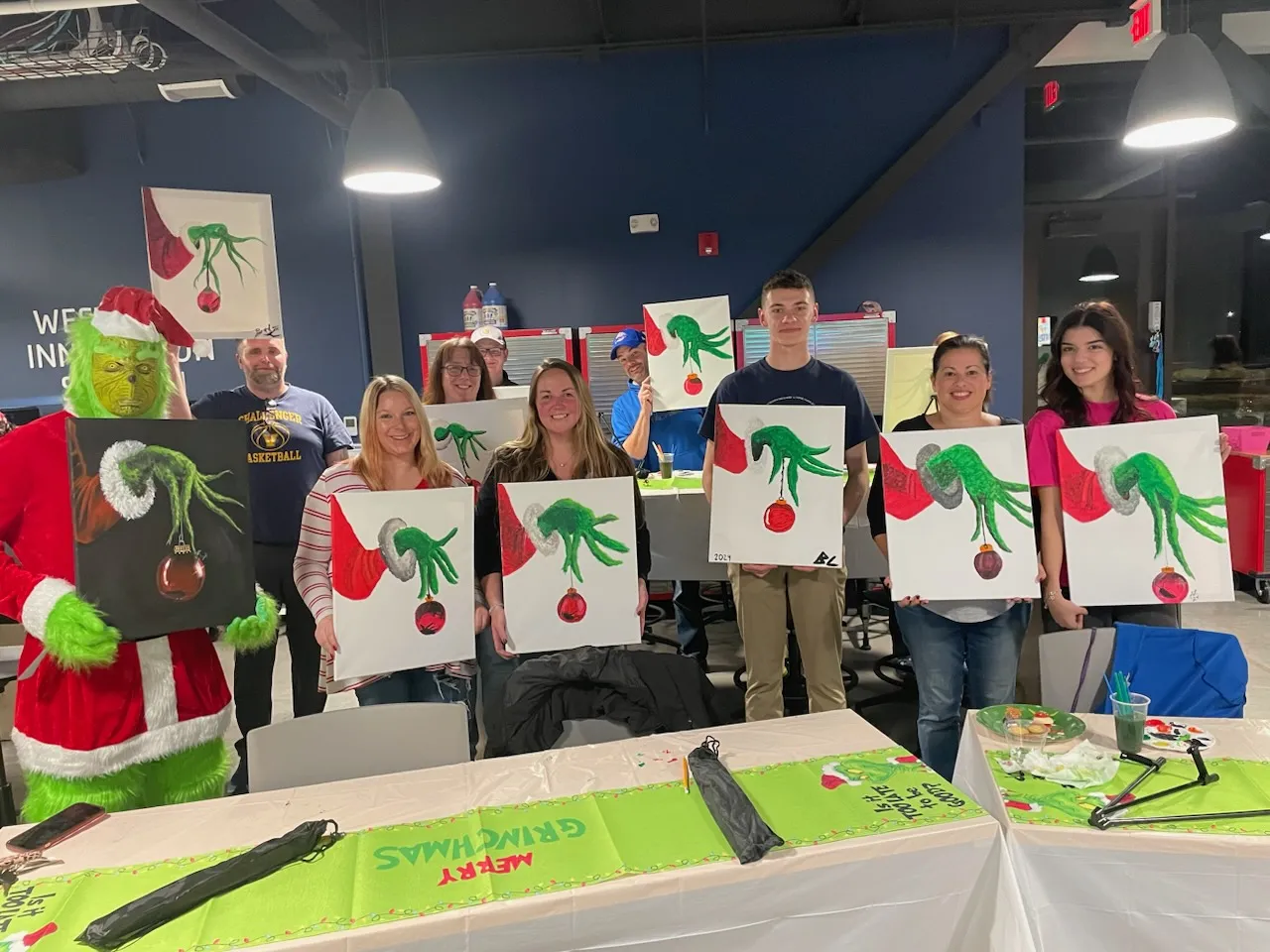Sands Holiday Paint &amp; Sip