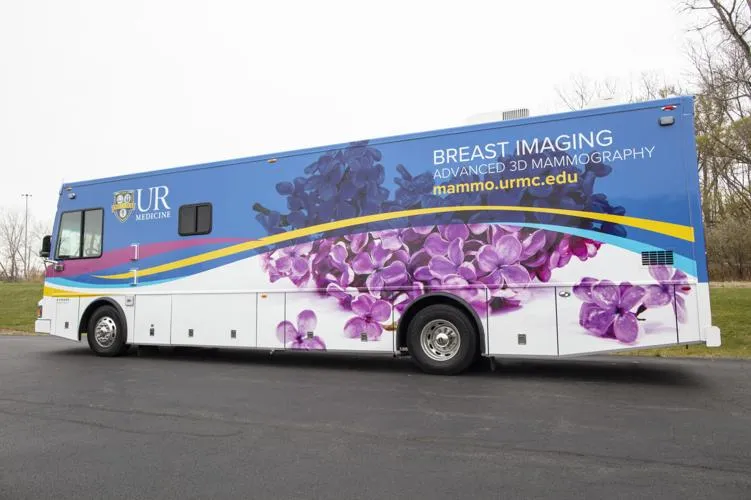 UR Medicine's Mobile Mammography Van.
