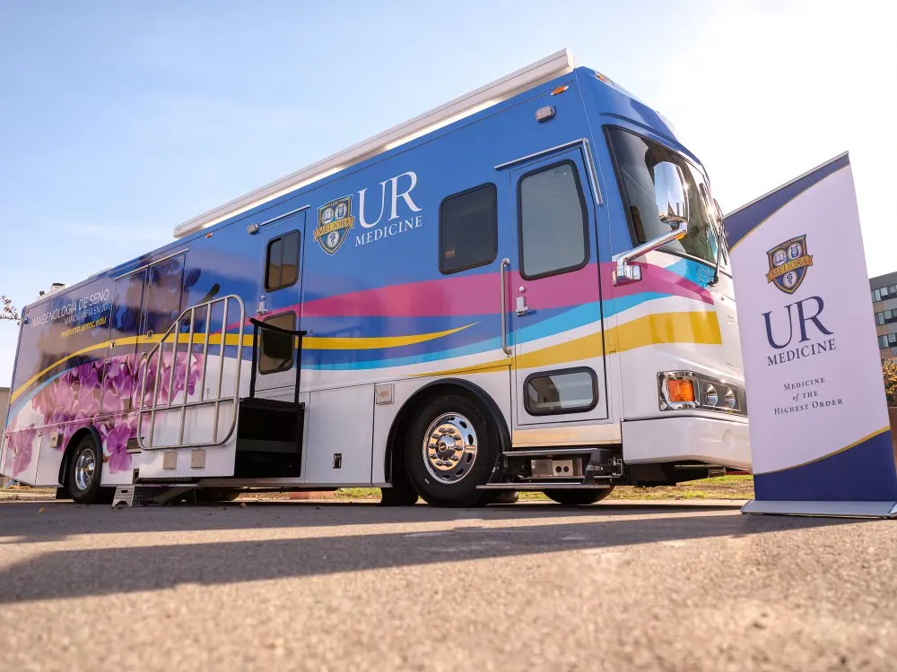 mammography van from UR Mediciine