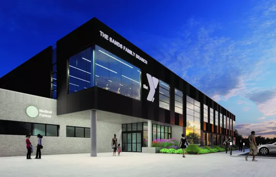 Sands Family YMCA Rendering