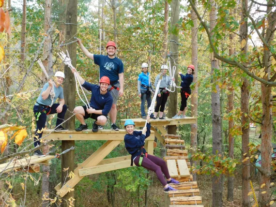 Ropes Course  YMCA Camp Huckins