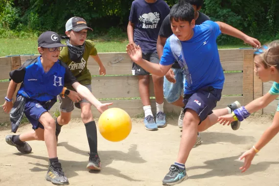 Camp Watson Woods Gaga Ball