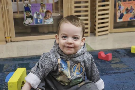 Boy at Eastside Child Care