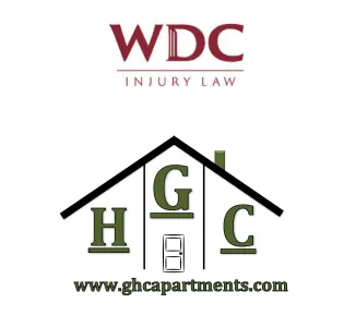 WDC Injury Law and Gough Holding logos