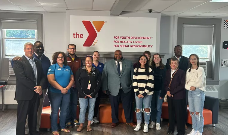 YMCA staff, teens and elected officials gather to celebrate opening of Maplewood Teen Center