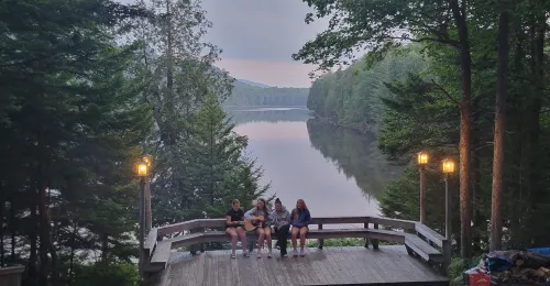 Camp Gorham View of the Lake