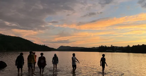 Camp Gorham Sunset