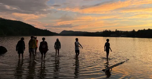Camp Gorham Sunset