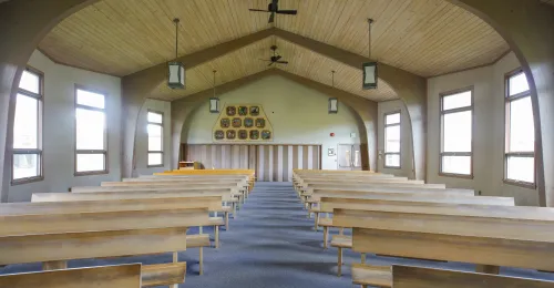 Watson Woods Chapel Seats