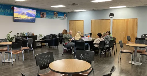 Gulick lounge Northwest YMCA