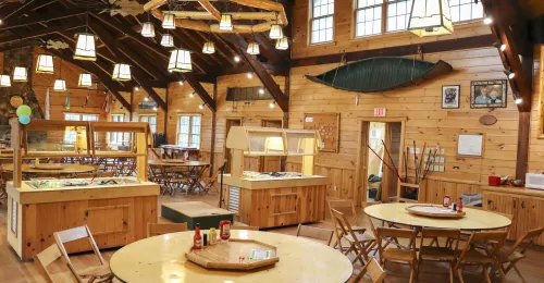 YMCA Camp Gorham dining hall
