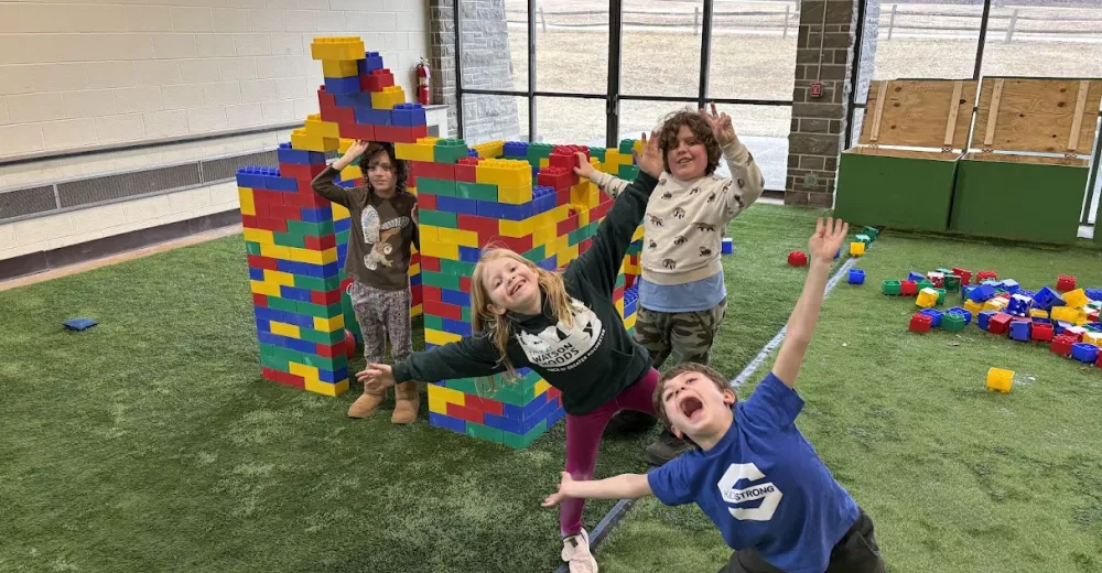 Kids Playing with Lego