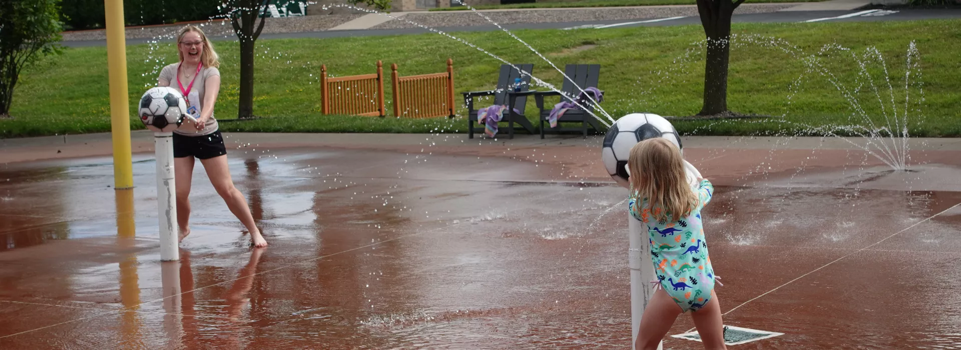 Splash Pad at Bayview