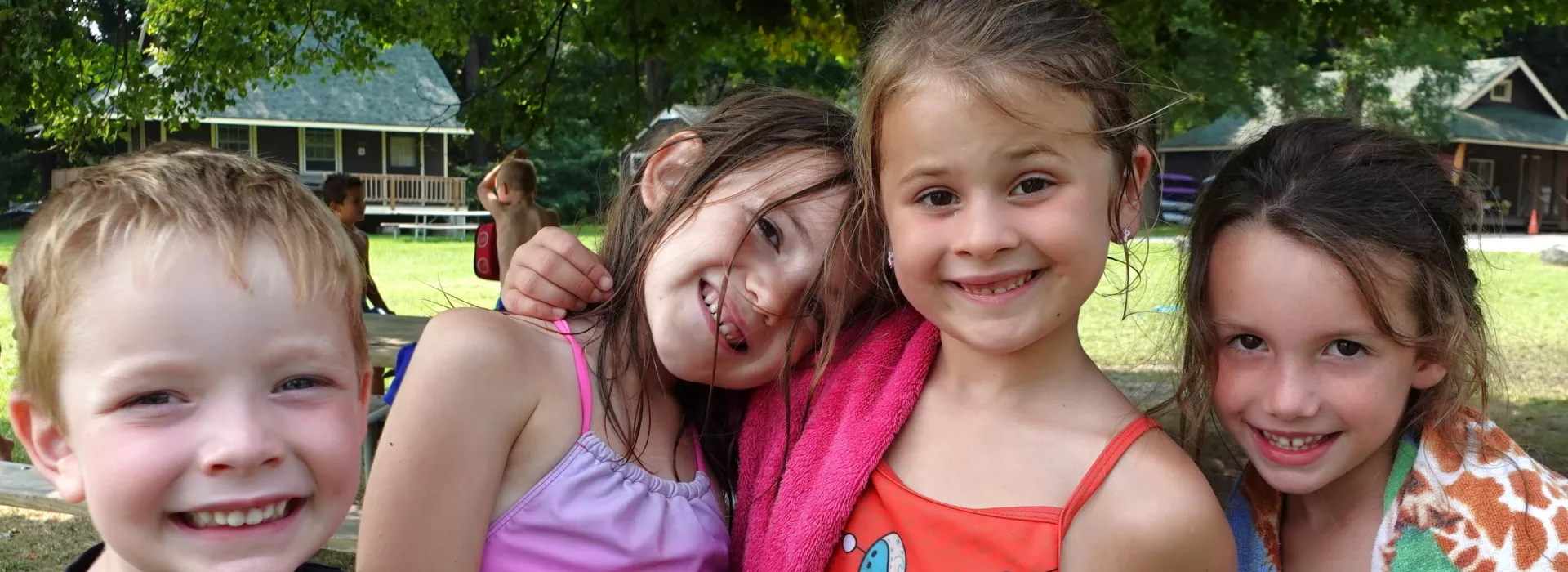 Kids at Camp Glacier Lake