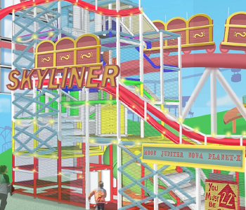 rendering of The CNB Midway: Adventure Center and Child Watch