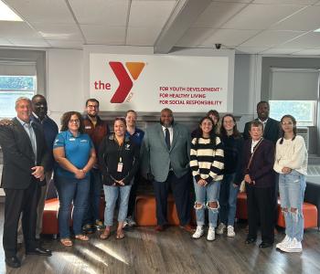 YMCA staff, teens and elected officials gather to celebrate opening of Maplewood Teen Center
